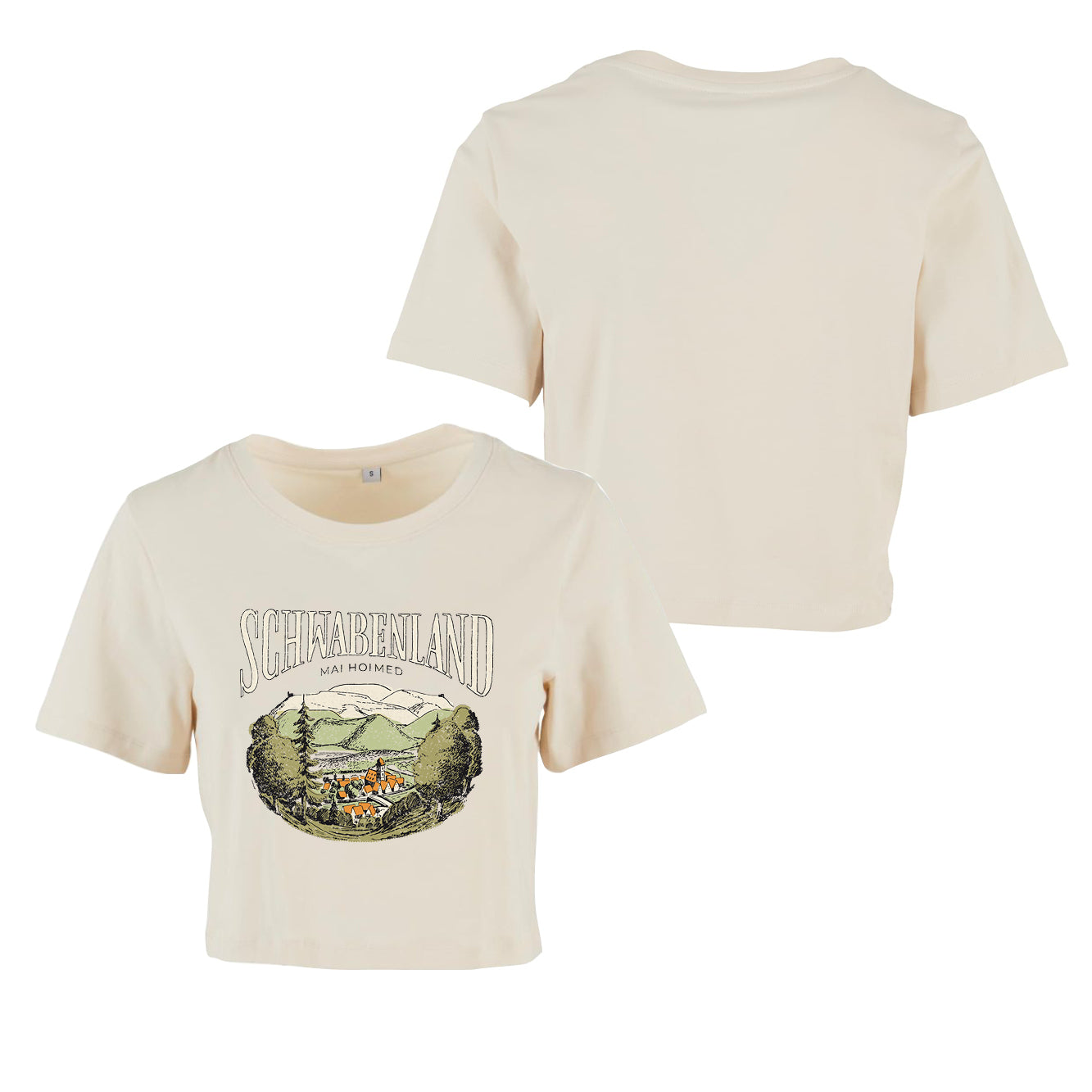 Crop Top Damen "Schwabenland"