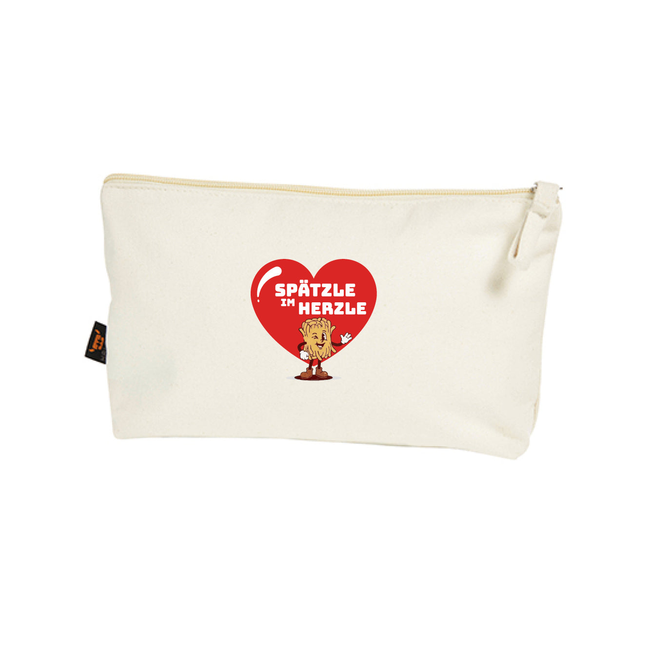 Kosmetiktasche "Spätzle im Herzle"